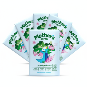 mother's earth – ekologiczne listki do pralki (spring breeze)