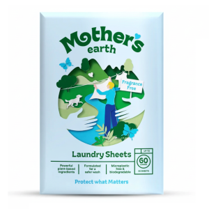 mother's earth ekologiczne listki do pralki (bezzapachowe)