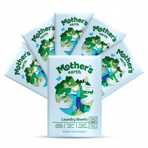 mother's earth ekologiczne listki do pralki (bezzapachowe) 6 szt.