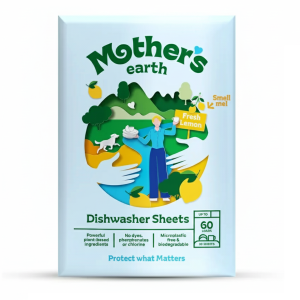 mother's earth fresh lemon ekologiczne listki do zmywarki